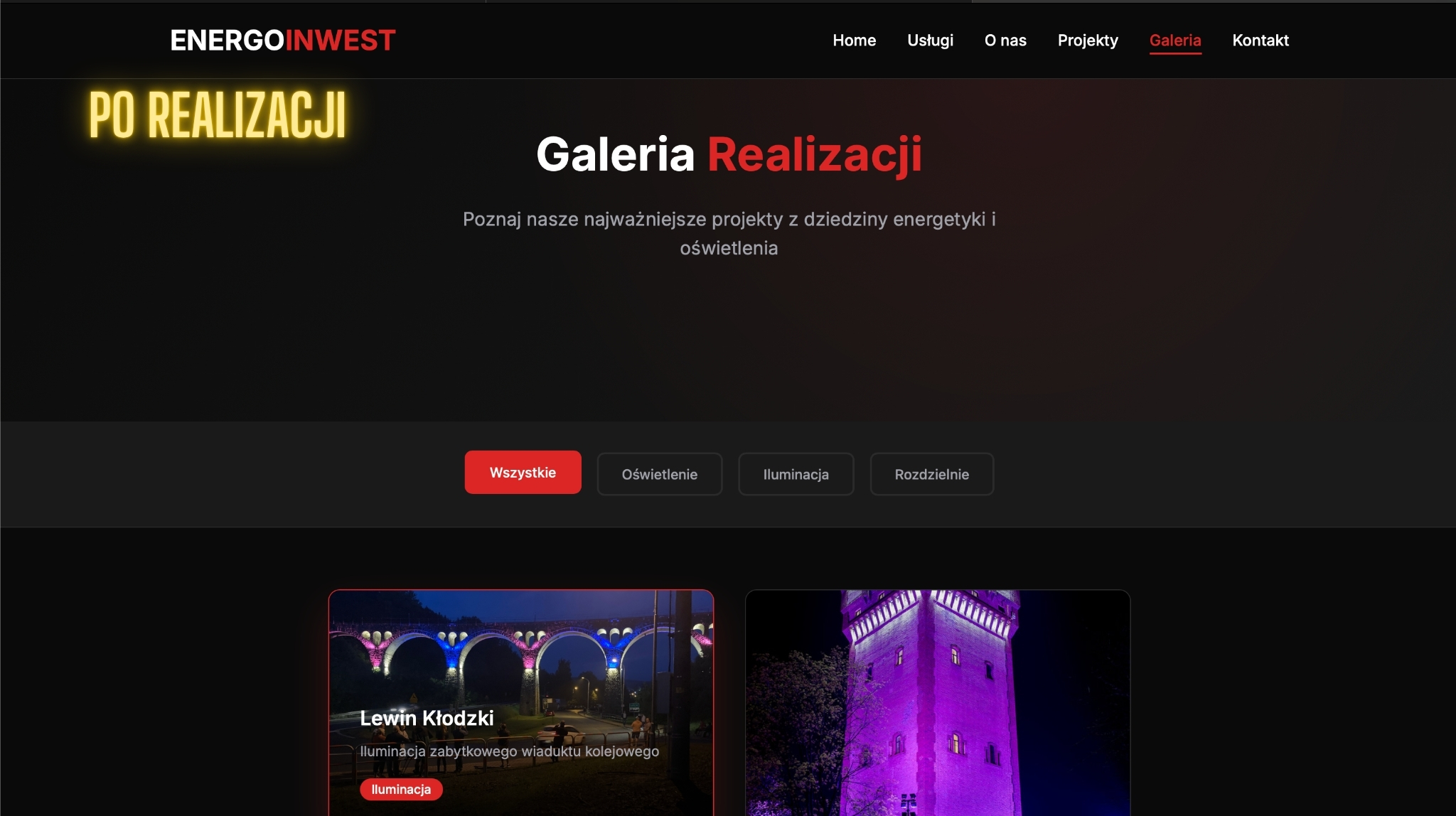 Energo Inwest - Galeria realizacji
